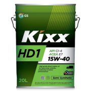 Масло моторное GS KIXX HD 1 CI-4/E7 15W-40 20л